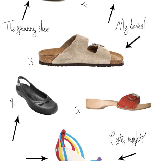 Let’s Talk Sensible Summer Shoes, Girls! 
