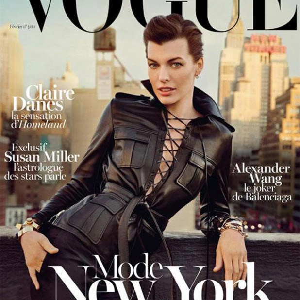 Vogue Paris Feb 2013 – Milla Jovovich & Manhattan Skyline
