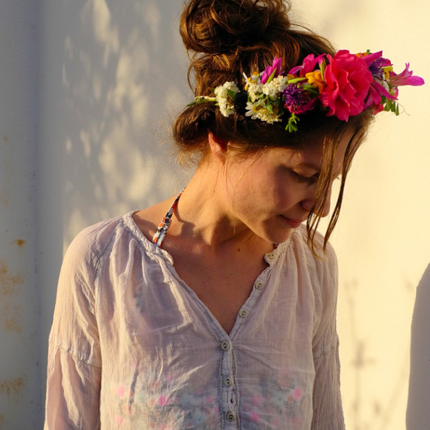 Outfit Post – Holiday Wildflower Crown