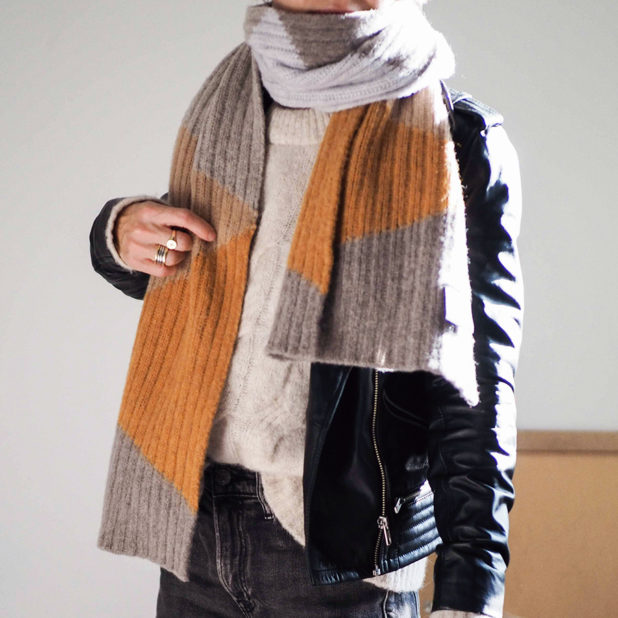 This Sustainable Scarf Two Ways & Interview With The Designers Quinton & Chadwick
